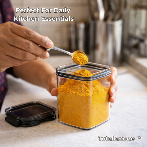 TotaliaZone ™- Air tight kitchen storage container