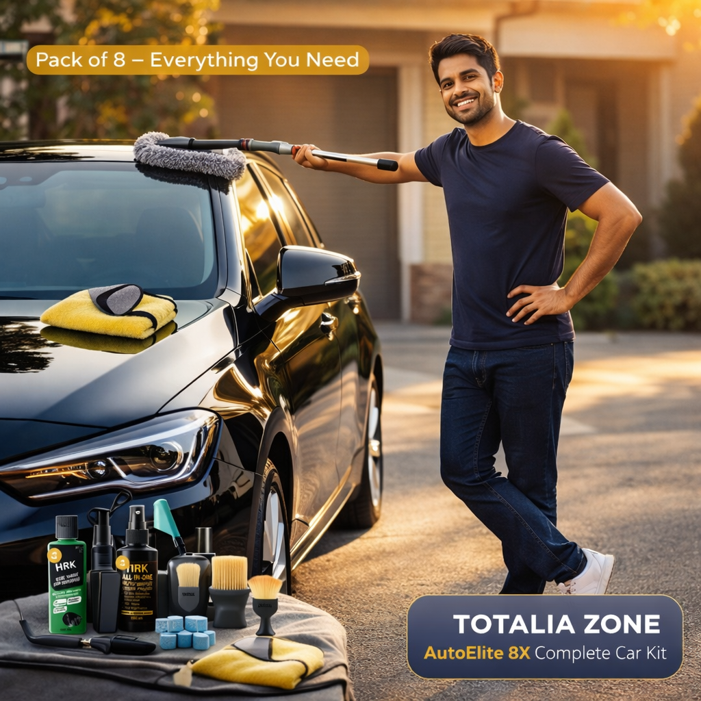 TotaliaZone™- Complete CarCare Combo ( pack of 8 )