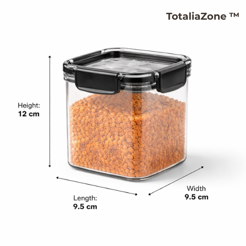 TotaliaZone ™- Air tight kitchen storage container