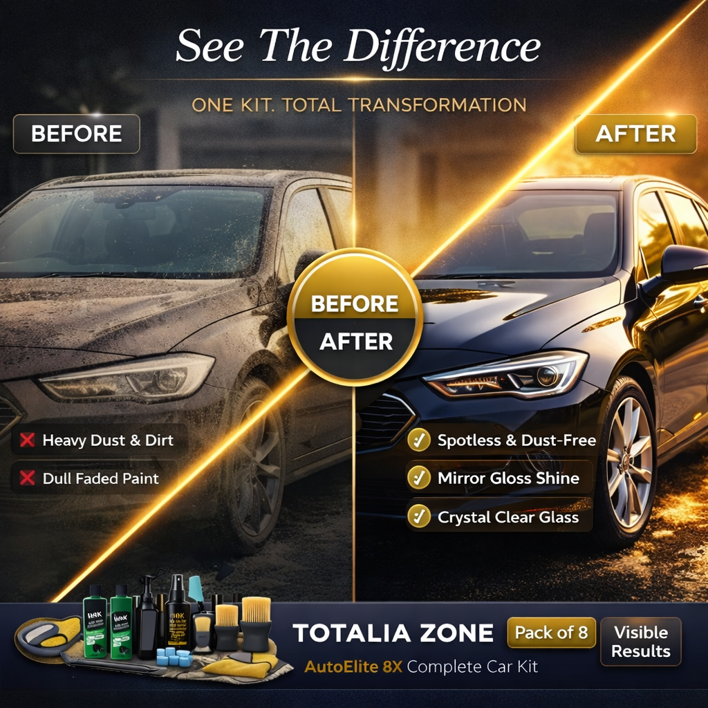 TotaliaZone™- Complete CarCare Combo ( pack of 8 )