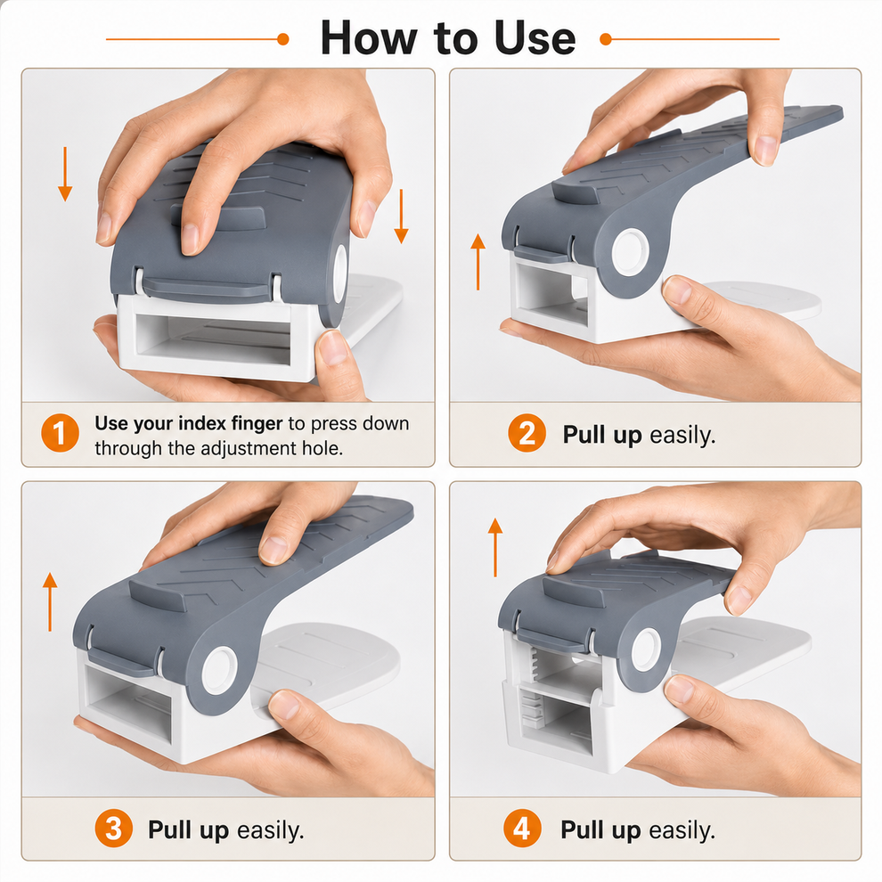 Adjustable Shoe Organizer™